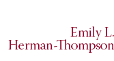 Emily H. Thompson